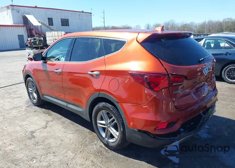 2017 Hyundai Santa Fe Sport 2.4L from USA, damaged, VIN 5XYZT3LB5HG450973